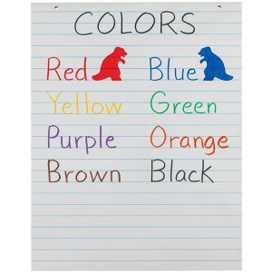 School Smart Primary Newsprint Paper, Short Way Ruled, 18 x 24 Inches, 100 Sheets - 1 of 4