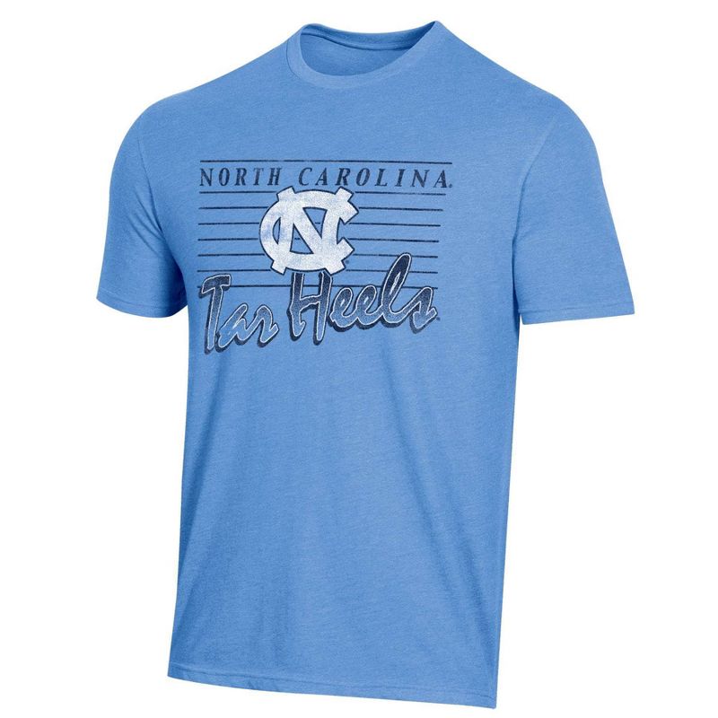 NCAA North Carolina Tar Heels Men&#39;s Charcoal Heather Core T-Shirt, 1 of 3