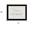 HomeRoots It's Homemade Black Framed Print Wall Art - 3 of 3