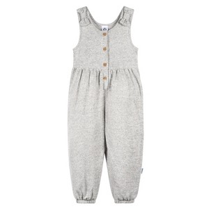Gerber Baby Girls Toddler Sleeveless Romper Jumpsuit - 1 of 4