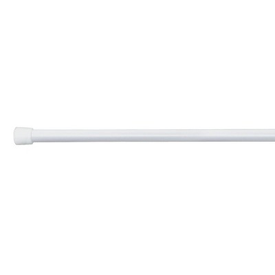 iDESIGN Cameo Metal Large Expandable Constant Tension Shower Rod Bathroom Adjustable