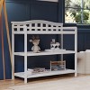 Child Craft Arch Top Infant Changing Table, Water-Resistant Pad and Safety Strap, Anti-Tip Kit Included to Prevent Tipping, Baby Safe Finish - 2 of 4