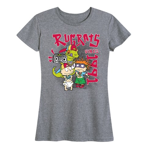 Grey rugrats t shirt best sale