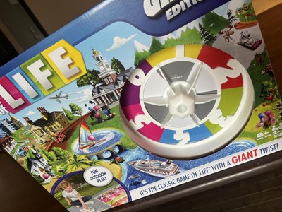 The Game of Life, Giant Edition Board Game for Kids Ages 8 and up