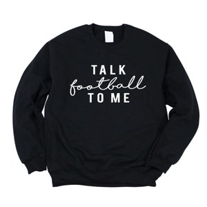 Simply Sage Market Talk Football To Me Sweatshirt - 1 of 4