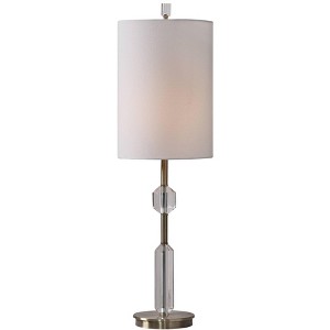 Uttermost Margo 33 1/4" Steel and Crystal Buffet Table Lamp - 1 of 1