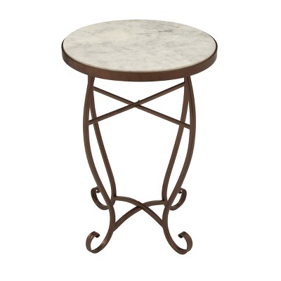 Traditional Accent Table Cream - Olivia & May