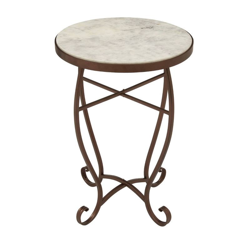 Traditional Accent Table Cream - Olivia &#38; May, 1 of 9