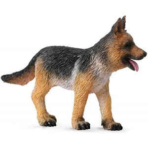 Breyer Animal Creations CollectA Cats & Dogs Collection Miniature Figure | German Shepherd Puppy - 1 of 1
