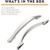 attop 10 Pack Polished Chrome Cabinet Pulls - 2 of 4