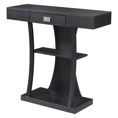 Newport Harri Console Table Black - Breighton Home