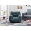 NicBex Teddy Fabric Bean Bag Chair,Lazy Sofa Chair with Tufted Foam,Modern Lounge Chair for Living Room - 2 of 4