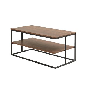 Monarch Coffee Table Dark Brown/Black - 510 Design - 1 of 4