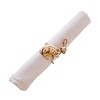 C&F Home Rose Gold Rabbit Napkin Rings Set of 4 - 2 of 4