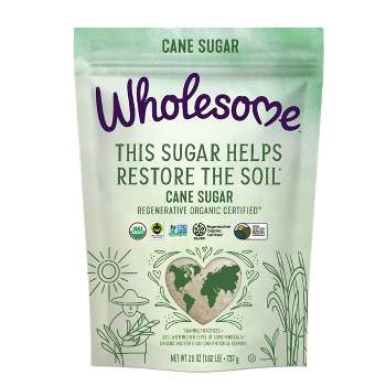 Wholesome Regenerative Organic Certified Cane Sugar - 26oz