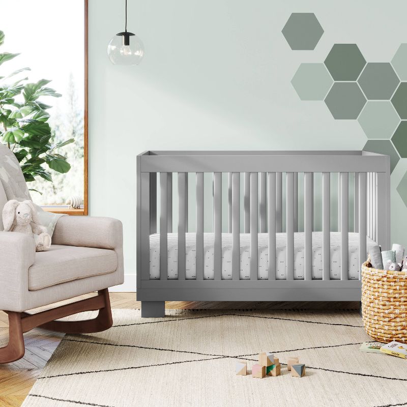 Babyletto Modo 3-in-1 Convertible Crib with Toddler Rail, 2 of 12