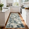 Area Rug Living Room Rug: Washable Modern Abstract Soft Thin Rug Indoor Floor No Slip Stain Resistant Carpet - 3 of 4