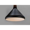 Maxim Lighting Nordic 1 - Light Pendant in  Walnut/Black - 3 of 3