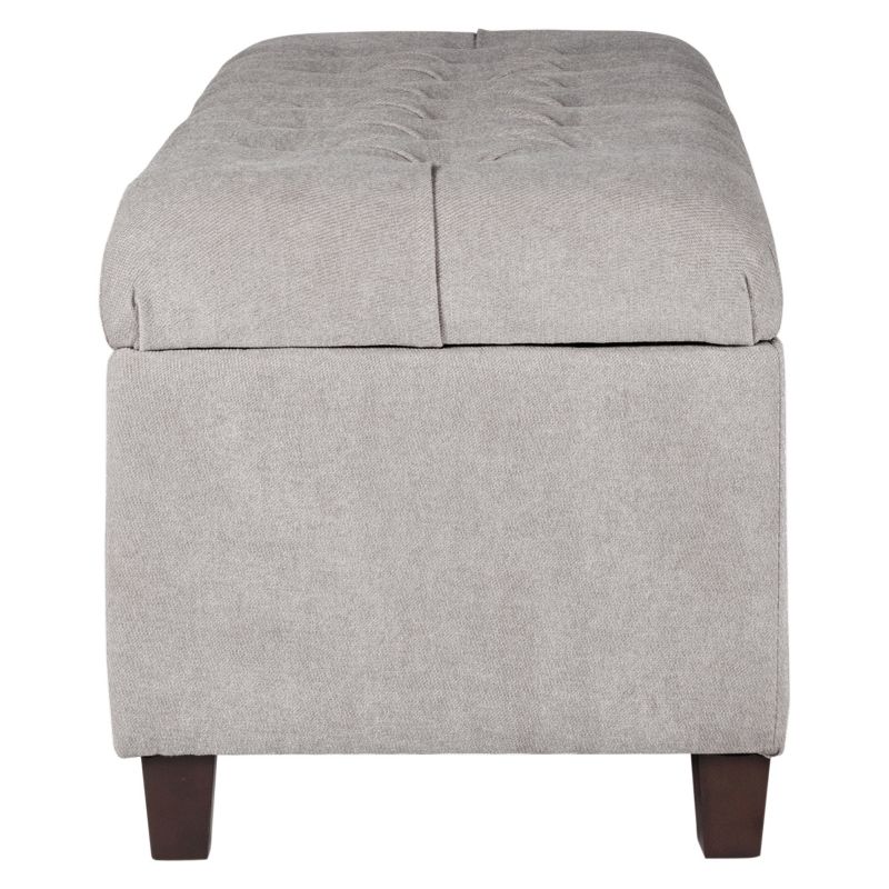 Ainsley Button Tufted Storage Bench - HomePop, 6 of 19