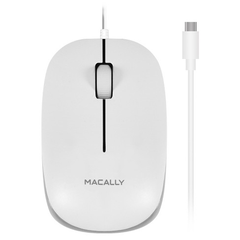 macally retractable usb optical mouse for mac and pc