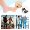 Unique Bargains Silicone Thin Heel Protectors 1 Pair - 4 of 4