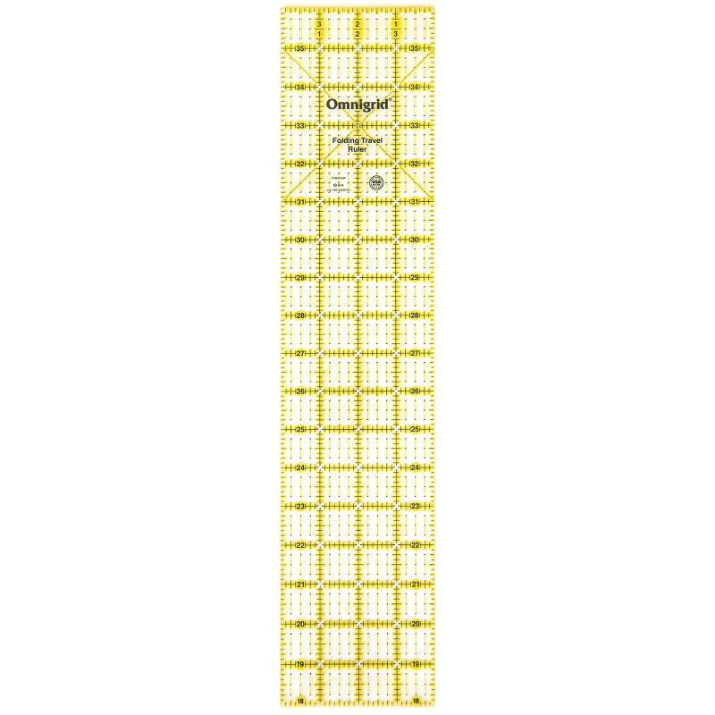 Omnigrid 4&#34; x 36&#34; Rectangle Folding Quilting and Sewing Ruler, 2 of 5