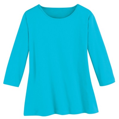 Collections Etc 3/4 Sleeve Top