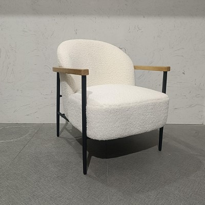 homfan Accent Chair,White
