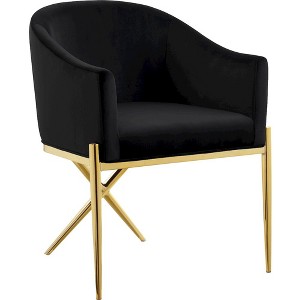 Meridian Furniture,Xavier Velvet Dining Chair - 1 of 4