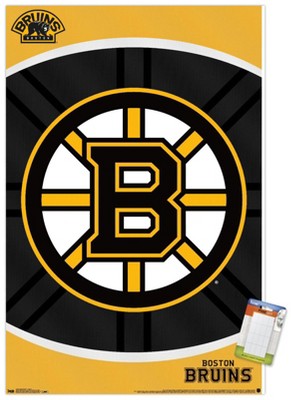 Trends International NHL Boston Bruins - Logo 14 Unframed Wall Poster Prints