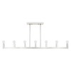 Livex Lighting Solna 7 - Light Chandelier in  Brushed Nickel - 3 of 4