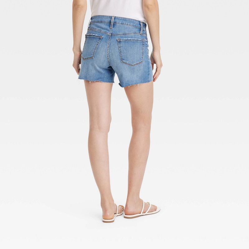 Under Belly Midi Maternity Jean Shorts - Isabel Maternity by Ingrid & Isabel™, 2 of 5
