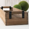 Sullivans Wooden Table Wood Container 3.5" Brown - 3 of 3