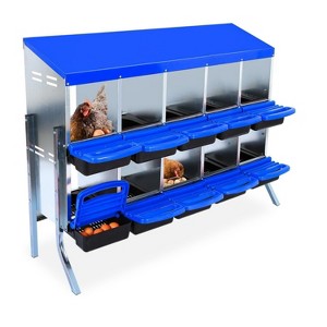 GustoWave Metal Chicken Nesting Box - 1 of 4