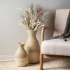 Sullivans 19.25", 15.75" & 12.5" Natural Woven Vase Set of 3 - 3 of 4