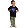 NASA Santa Claus Christmas Sleigh Toddler Baby Graphic T Shirt Brisco Brands - 3 of 4