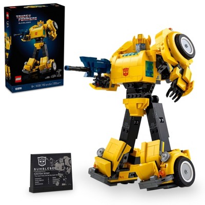 LEGO Icons Transformers Bumblebee Collectible Building Set 10338