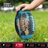 Street Legends Youth Football for Kids, Graffiti Printed Composite Leather Size 8 for Training, Practicing, & Recreational Play (Teal) - 2 of 4