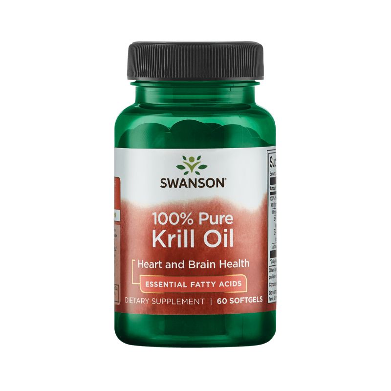 Swanson Omegas and Fish Oil 100% Pure Krill Oil 500 mg Softgel 60ct, 1 of 7