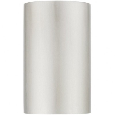 Brushed Nickel Dimmable Direct Wired Electric Sconce