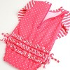 RuffleButts Baby/Toddler Girls UPF50+ Long Sleeve One Piece Rash Guard - 4 of 4