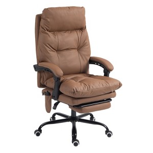Home Office Chair 155° Reclining with Adjustable Lumbar Support for Back Pain Relief - 1 of 4