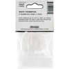 Dunlop DUNLOP 9003P LG THUMB PICK WHT (4) - image 2 of 4