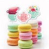 Big Dot of Happiness Floral Let's Par-Tea - DIY Shaped Garden Tea Party Cut-Outs - 24 Count - 3 of 4