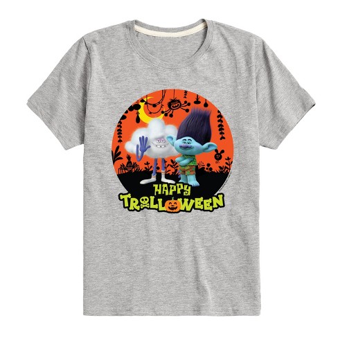 Boys' - Trolls - Branch Happy Trolloween Short Sleeve Graphic T-Shirt - image 1 of 4