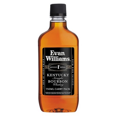 Evan Williams Bourbon Whiskey - 750ml Plastic Bottle