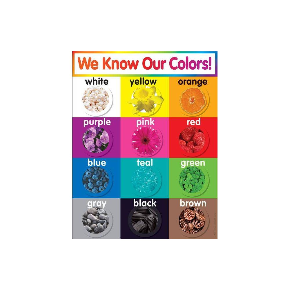 ISBN 9780545196390 product image for Colors Chart - by Teacher's Friend (Poster) | upcitemdb.com