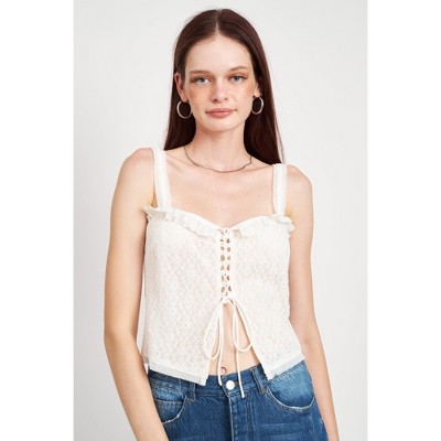EMORY PARK Women's cropped tank tops