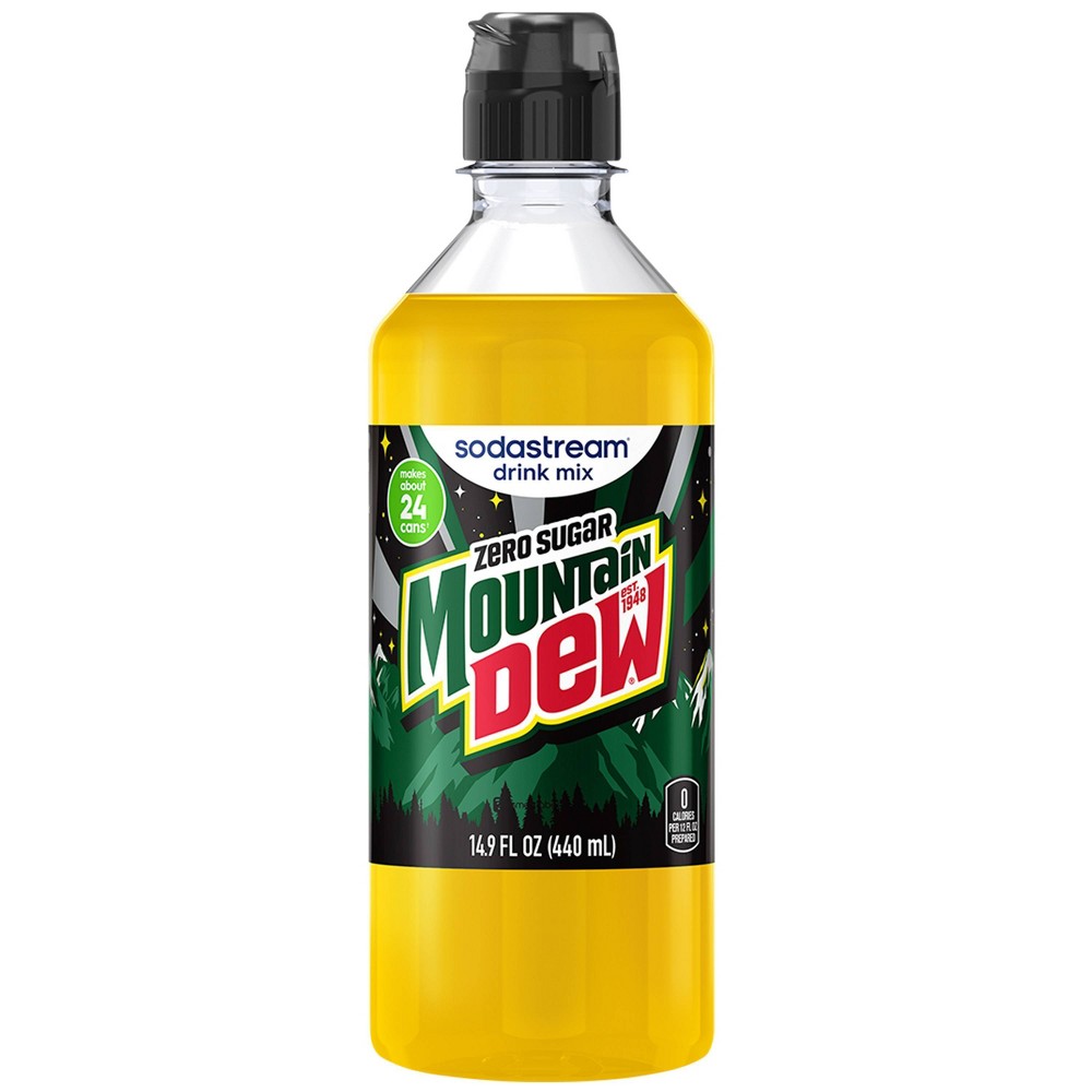 SodaStream 14.9 fl oz Mountain Dew Zero Drink Mix