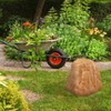 Sunnydaze Outdoor Polyresin Landscape Rock with Stakes - 21.5" - 2 of 4